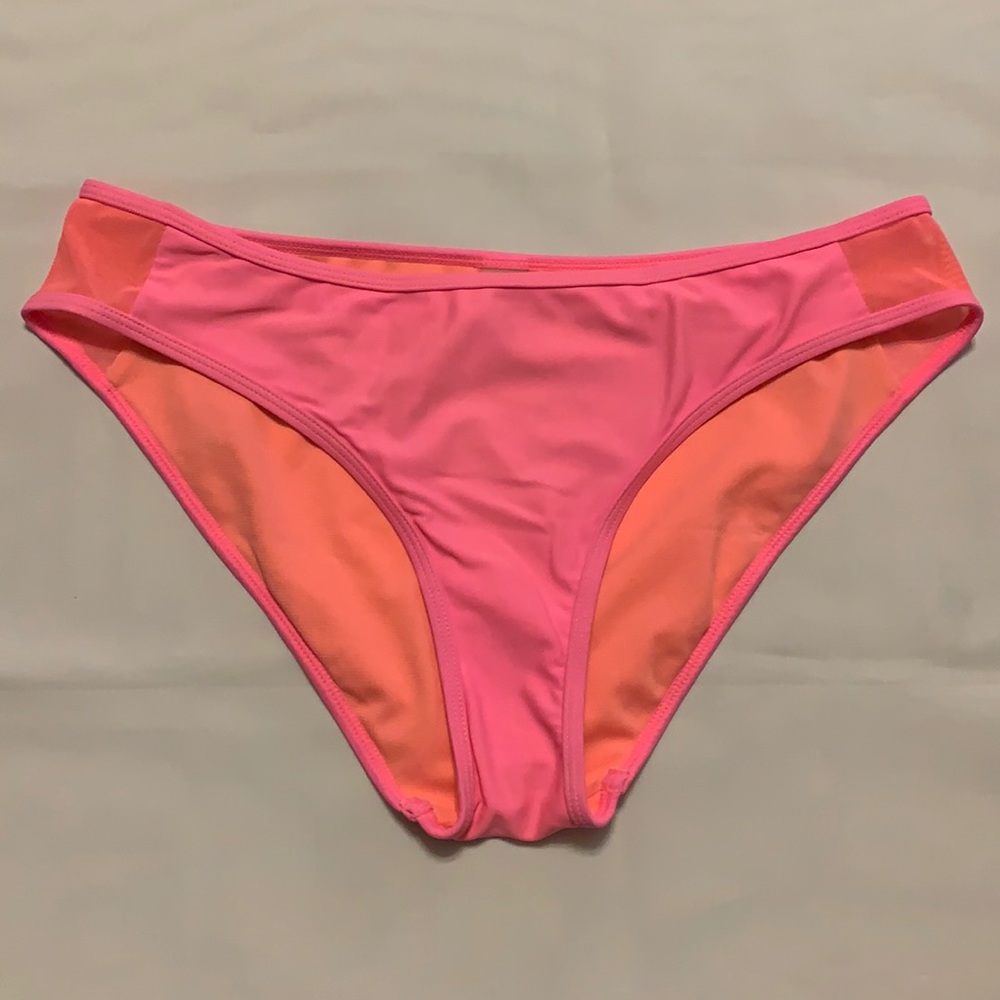 Neon Pink Heat Bikini Bottom